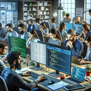 Testowanie oprogramowania w software house.